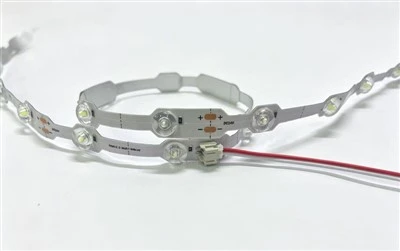 شريط عدسة LED مقاوم للماء 24 فولت رقم - لحام لصندوق الضوء LED 1LED Cut